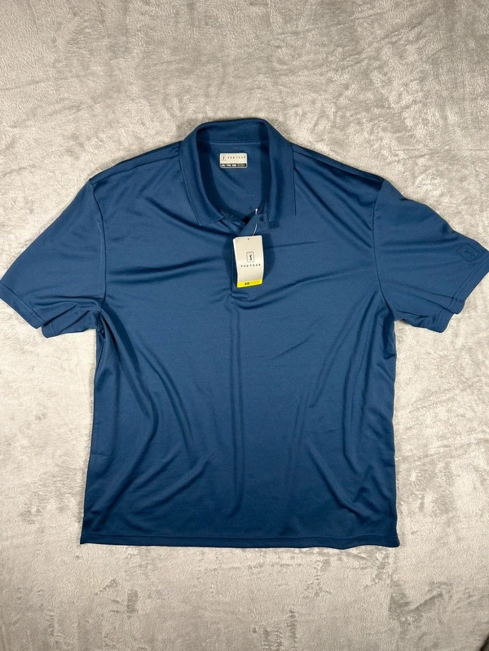 PGA tour golf polo XXL navy blue nwt